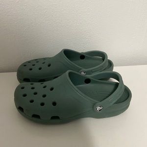 Army Green Crocs